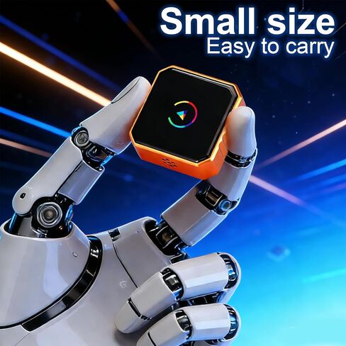 2026 Upgrade 3 in 1 Wireless Carplay Mirror Link Adapter for iPhone/Apple/Android Phone to Car Screen, Auto Connect-Orange in Saudi Arabia