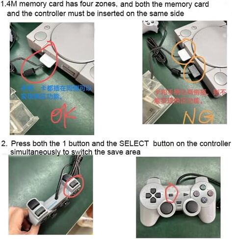 بطاقة ذاكرة PS1 سعة 4 ميجابايت لجهاز PS1 in Kuwait