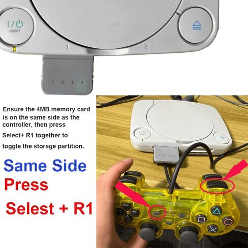 بطاقة ذاكرة PS1 سعة 4 ميجابايت لجهاز PS1 in Kuwait