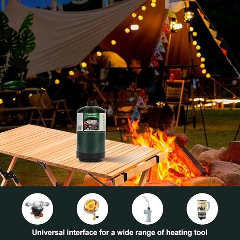 BlueFire Pack of 4 Propane Replacement Fuel Camping Gas Cylinder 16.4 oz for Camping Stove Outdoor Backpack Mini Burner Heater in Saudi Arabia