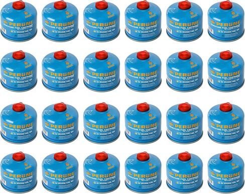 Iso-Butane Camping Fuel Gas Canister All Season Mix - 230gram (24 Pack) in Saudi Arabia