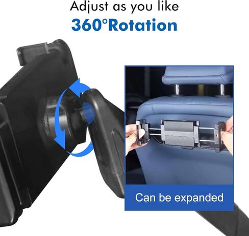 Car Headrest Tablet Holder for BMW X5 X6 G05 G06 G60 G45, Car Back Seat Mount, Gifts Road Trip Essentials for Kids, for 6-11" Device Like iPad Pro, Air, Mini, Galaxy Tab in Saudi Arabia