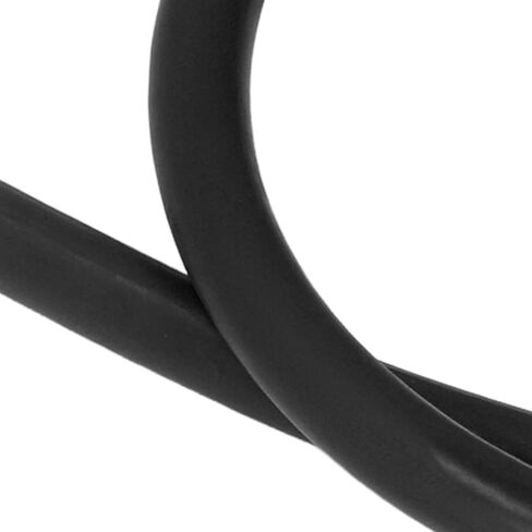 Alomejor Latex Rubber 3x14mm Latex Tube Tube Rubber Hose Speargun Band for Spearfishing (Black) in Saudi Arabia