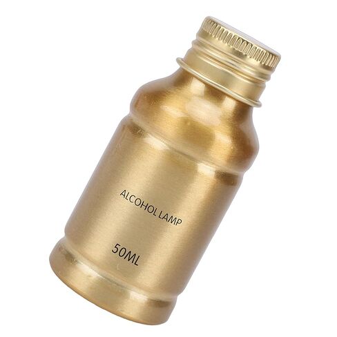 banapoy Alcohol Lamp, 50ml Portable Aluminum Alloy Alcohol Lamp with Sealed Design and Lid, Rustproof Metal Case for Outdoor Hiking Laboratory Camping Picnic in Saudi Arabia