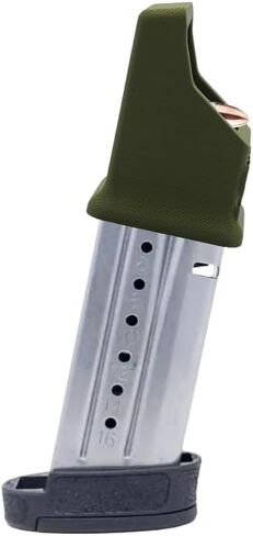 محمل السرعة 9 مم لـ Smith & Wesson M&P Shield Plus - محمل المجلات 9 مم - ملحقات M&P Shield مع حواف كبيرة لسهولة التحميل وخالي من الألم وقبضة مريحة in Kuwait