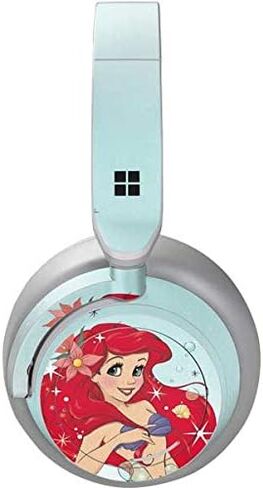 غلاف صوتي من Skinit متوافق مع سماعات الرأس Surface - تصميم فني مرخص رسميًا من Disney The Little Mermaid Ariel Sparkles in Kuwait