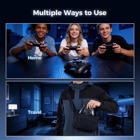 NEWDERY Protective Travel Case Compatible with Xbox Series X/S Controller 1:1 Fit Hard PC Shell, Joystick Protection, Dustproof & Shockproof Compact Storage in Saudi Arabia