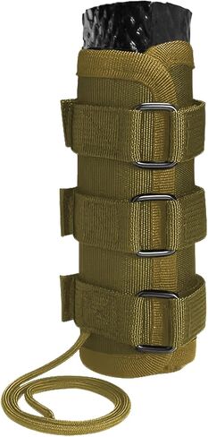 Heat Resistant Suppressor Cover 7Inch, High-Temp Fireproof Suppressor Wrap with Insulated Microfiber Sleeve, Non-Slip Adjustable Silencer Cover for Shooting & Hunting in Saudi Arabia