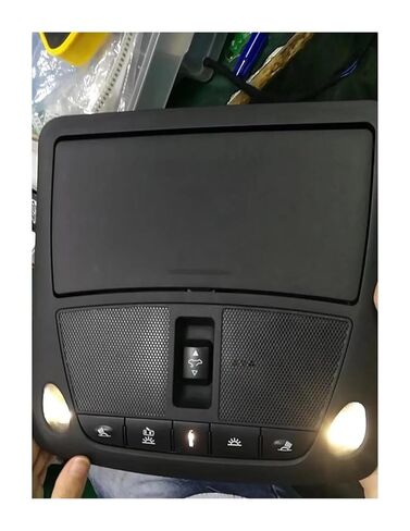 Rear Reading Map Dome Light for Nissan Altima for Teana X-Trail Murano 2013-2018 Reading Light Lamp Sunroof Switch Console Assembly Dome(Black) in Saudi Arabia