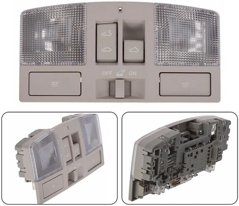 For Mazda 3 2010-2013 Car Roof Reading Light BBM6-69-970 Console Map Lamp Interior Plastic With Sunroof Switch in Saudi Arabia