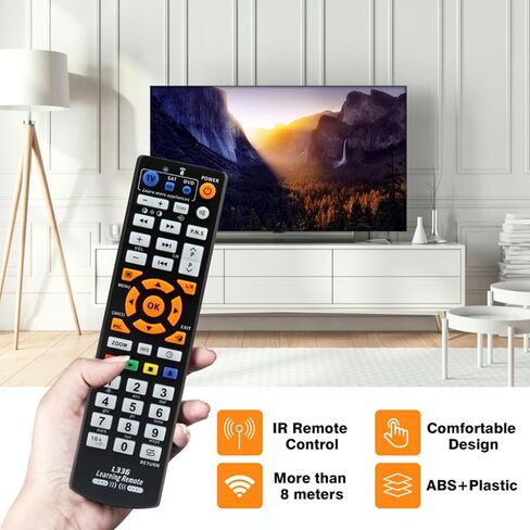 Intelligent Replacement Device for Telly ‌Optical Disc Player Cable Satellite Receiver ‌Infrared Radiation Learning Permanent Memory Learning Remote in Saudi Arabia