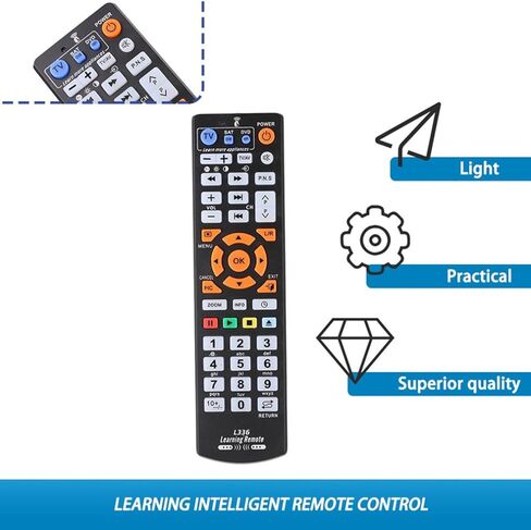Intelligent Replacement Device for Telly ‌Optical Disc Player Cable Satellite Receiver ‌Infrared Radiation Learning Permanent Memory Learning Remote in Saudi Arabia