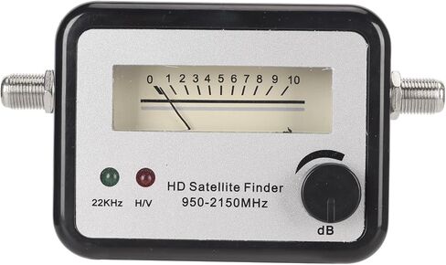 Digital Satellite Signal Meter, Mini Satellite Finder with LCD Display, Meter with LNB Connector, 950-2150MHz Range 13-18V DC in Saudi Arabia
