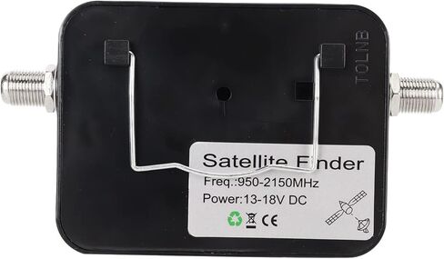 Digital Satellite Signal Meter, Mini Satellite Finder with LCD Display, Meter with LNB Connector, 950-2150MHz Range 13-18V DC in Saudi Arabia
