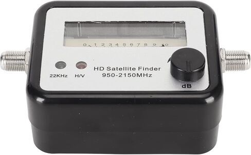 SUNGOOYUE Digital Satellite Signal Meter, Mini Satellite Finder with LCD Display and LNB Connector for, 950 2150MHz Range 13 18V DC in Saudi Arabia