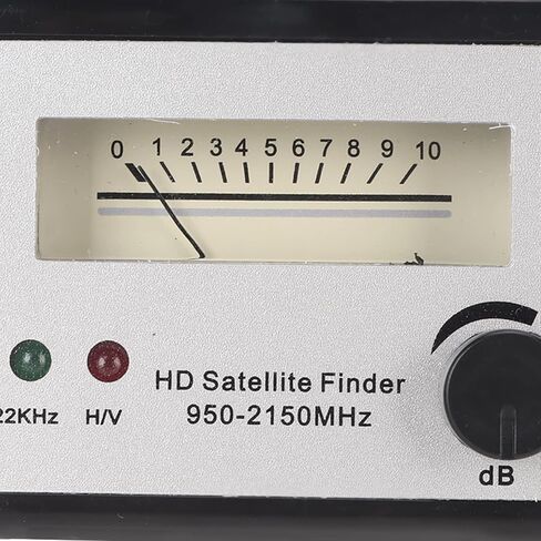SUNGOOYUE Digital Satellite Signal Meter, Mini Satellite Finder with LCD Display and LNB Connector for, 950 2150MHz Range 13 18V DC in Saudi Arabia