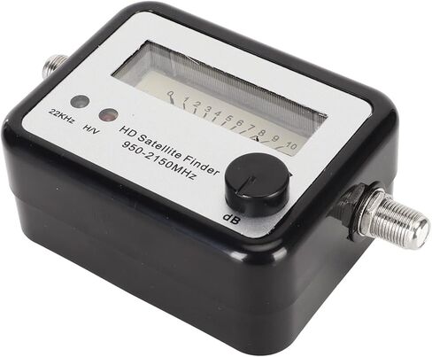 SUNGOOYUE Digital Satellite Signal Meter, Mini Satellite Finder with LCD Display and LNB Connector for, 950 2150MHz Range 13 18V DC in Saudi Arabia