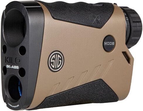 SIG SAUER KILO8K-ABS GEN II 7x25 Laser Rangefinding Monocular with Applied Ballistics Elite, GEN II Lightwave DSP XR & Fog Modes, Fog Modes, Bluetooth 5X, Digital Compass, and BaseMap Integration in Saudi Arabia