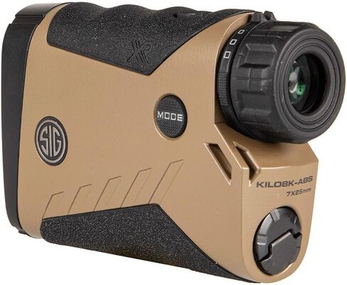 SIG SAUER KILO8K-ABS GEN II 7x25 Laser Rangefinding Monocular with Applied Ballistics Elite, GEN II Lightwave DSP XR & Fog Modes, Fog Modes, Bluetooth 5X, Digital Compass, and BaseMap Integration in Saudi Arabia