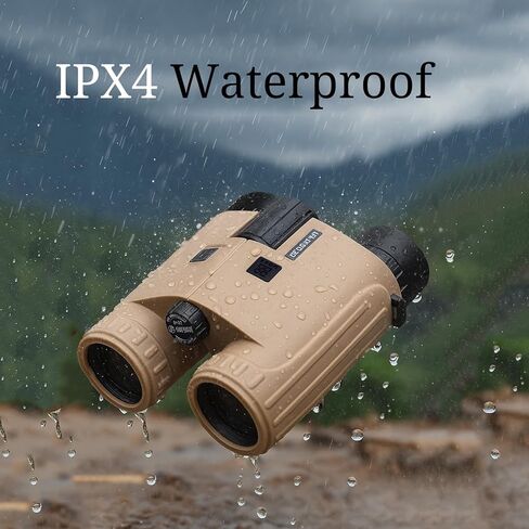 8x32 Laser Rangefinder Binoculars 3000 Yards, OLED Red Display, Angle Compensated, IPX4 Waterproof Hunting Range Finder with 1/4" Thread for Tripod Mount in Saudi Arabia