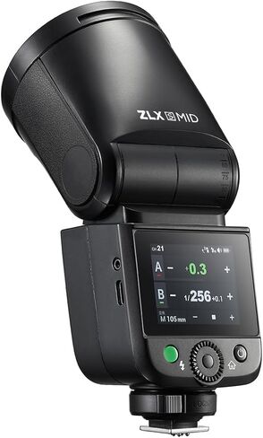 Flashpoint Zoom Li-ion X Mid R2 TTL Round Flash لكاميرات الأحذية متعددة الواجهات in Kuwait