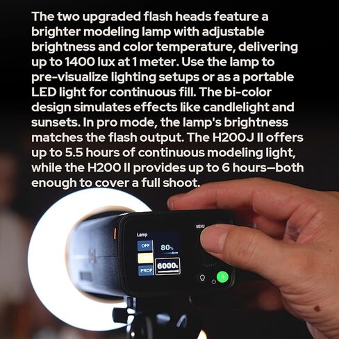 GODOX AD200 Pro II AD200ProII with X3Pro S Trigger 200Ws 2.4G TTL Flash Strobe, 500 Full Power Flashes, Recycle Time Approx.0.01~1.8s Pocket Strobe Flash for Canon, Sony, Nikon, etc(AD200Pro Upgraded) in Saudi Arabia