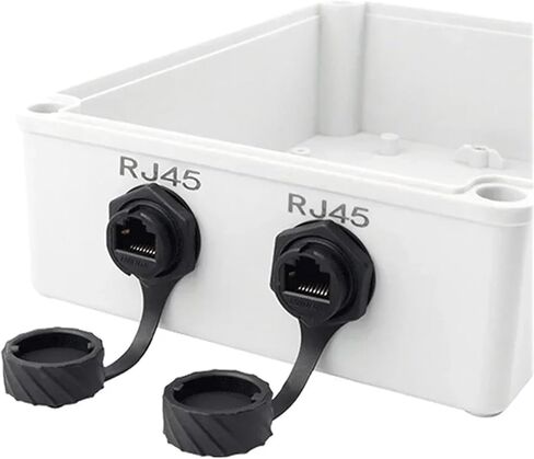 LR20 M20 إيثرنت شبكة LAN كابل مقاوم للماء IP65 الطيران ذكر التوصيل أنثى لوحة مقابس RJ45 موصل CAT5 إشارة محول 1A (التوصيل، الجوز المعدني) in Kuwait