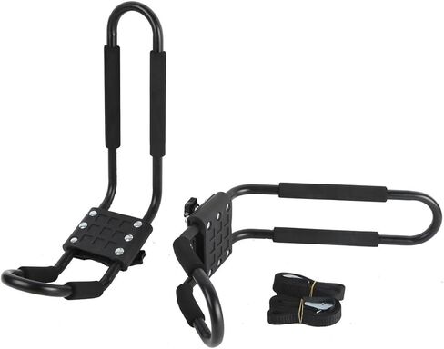 XMT-MOTO J-Bar 2 Pairs Universal Kayak Canoe Top Mount Carrier Roof Rack Boat SUV Van Car in Saudi Arabia