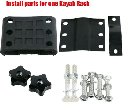 XMT-MOTO J-Bar 2 Pairs Universal Kayak Canoe Top Mount Carrier Roof Rack Boat SUV Van Car in Saudi Arabia