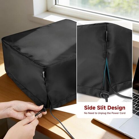 Printer Dust Cover Compatible with Brother HL-L2460DW / HL-L2405W / HL-L2400D Wireless Compact Monochrome Laser Printer, Fabric Water Resistant Printer Protector - 15.1 x 14.1 x 7.1 Inch in Saudi Arabia