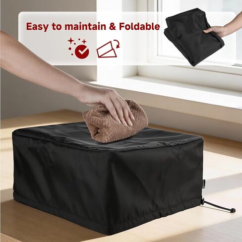 Printer Dust Cover Compatible with Brother HL-L2460DW / HL-L2405W / HL-L2400D Wireless Compact Monochrome Laser Printer, Fabric Water Resistant Printer Protector - 15.1 x 14.1 x 7.1 Inch in Saudi Arabia