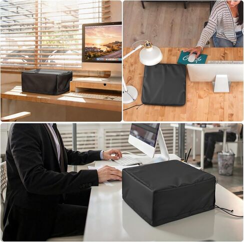 Printer Dust Cover Compatible with Brother HL-L2460DW / HL-L2405W / HL-L2400D Wireless Compact Monochrome Laser Printer, Fabric Water Resistant Printer Protector - 15.1 x 14.1 x 7.1 Inch in Saudi Arabia