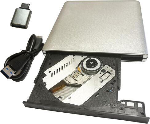 Ultra Slim Aluminum USB 3.0 External UHD 4K Blu-Ray Burner Writer BD-RE DVD RW Drive for Laptop and Mac PC use BU40N Movement Replace for WP50NB40 BP50NB40 in Saudi Arabia