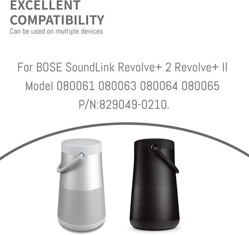 080061 080065 829049-0210 Battery Replacement Compatible for Bose SoundLink Revolve+ 2 Revolve+ II S 080063 080064 080065 Series Upgrade 7.27V 3400mAh/24.71Wh with Installation Tools in Saudi Arabia
