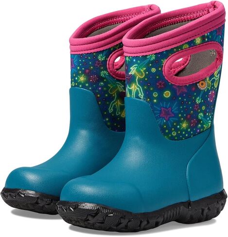 BOGS York Neon Unicorn (طفل صغير/طفل صغير/طفل كبير) أسود متعدد 2 طفل صغير M in Saudi Arabia