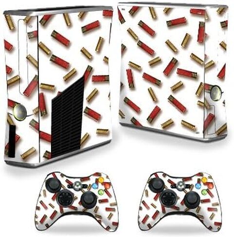 MightySkins Skin Compatible with X-Box 360 Xbox 360 S Console - Shell Blanket | Protective, Durable, and Unique Vinyl Decal wrap Cover | Easy to Apply, Remove, and Change Styles | Made in The USA in Saudi Arabia