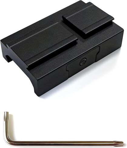 ACRO Red Dot Mount Low Proflile Picatinny Rail Mount Adapter Plate Compatible with Aimpoint Acro P-1/P-2 Footprints Optics in Saudi Arabia