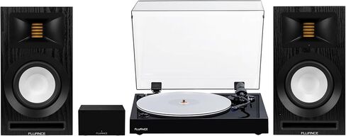 Fluance RT85 Vinyl Turntable Record Player, Ortofon 2M Blue Cartridge, Ri71 Powered Bookshelf Speakers, PA10 Preamp in Saudi Arabia