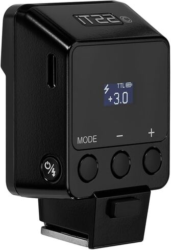 Flashpoint iT22 TTL فلاش iFlash المحمول لكاميرات Canon (أسود)، Godox C in Kuwait
