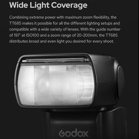 GODOX TT685II Camera Flash with X2T-S TTL Wireless Flash Trigger(TT658II-S for Sony) in Saudi Arabia
