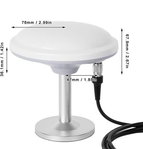 STRF GJD7101 Professional Grade External Measuring All Band BDS GPS GLONASS Galileo Receiver Module Ultra Wideband Design High Precision GPS for Surveying Mapping and Navig in Saudi Arabia