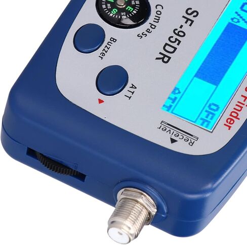 Portable Digital TV Satellite Finder, Built in Amplifier LED Display with Electronic Buzzer & Compass, for Satellite Receiving Antennas 950 2150MHz in Saudi Arabia