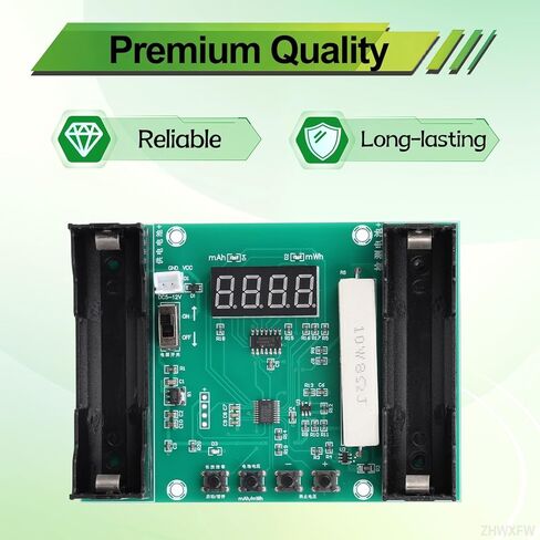 XH-M240 جهاز اختبار السعة 18650 وحدة اختبار قدرة بطارية الليثيوم مع شاشة LCD رقمية لقياس MAh MWh in Kuwait
