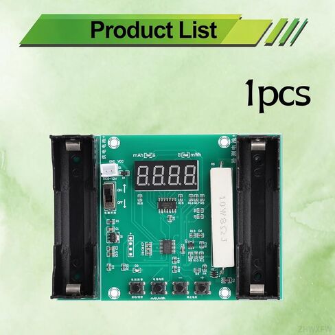 XH-M240 جهاز اختبار السعة 18650 وحدة اختبار قدرة بطارية الليثيوم مع شاشة LCD رقمية لقياس MAh MWh in Kuwait