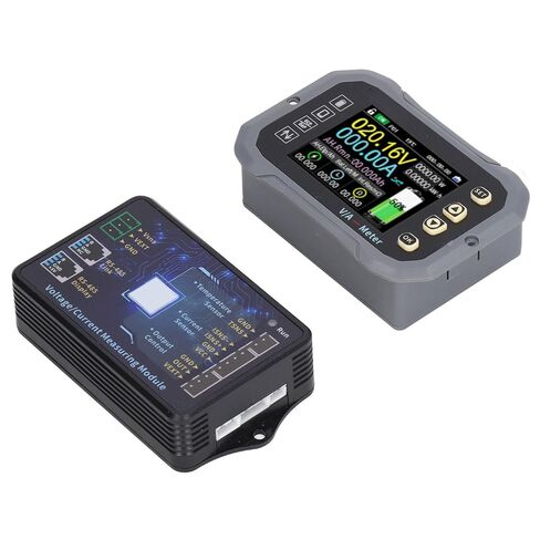 600A Battery Monitor, Voltmeter Coulometer, Battery Monitor Color LCD Display APP Control Voltage Current Measuring Module with Shunt, Battery Testers in Saudi Arabia