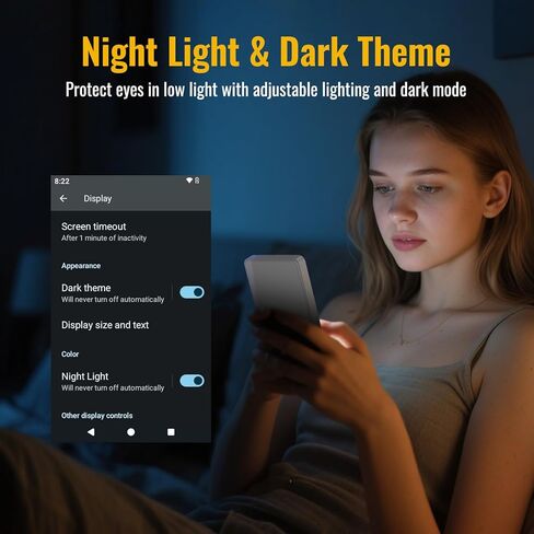 مشغل MP3 مع Spotify للأطفال، مشغل MP4 قائم على Android 14 مع متجر التطبيقات، أدوات الرقابة الأبوية، موسيقى Amazon، Libby، Audible، مشغل موسيقى 4.0 بوصة، سماعة أذن وبطاقة ذاكرة متضمنة (فضي) in Kuwait