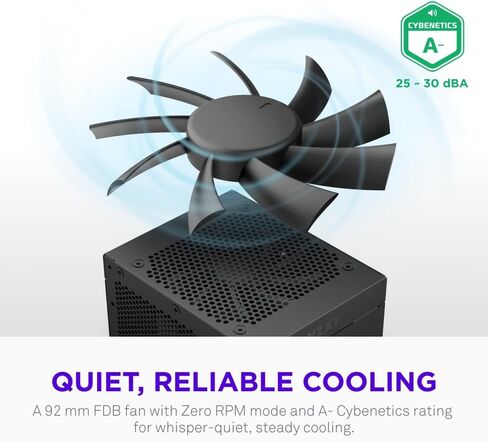 NZXT C850 SFX Gold - 850W SFX ATX 3.1 Power Supply - 80 Plus Gold - Cybenetics Platinum - Fully Modular - PCIe 5.1 600W 12V-2x6 - Japanese Capacitors - Black in Saudi Arabia