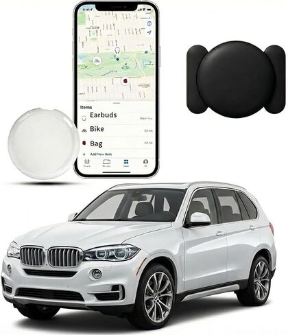 No Subscription GPS Tracker for Vehicles Work with Find My (iOS Only) Real Time Global No Monthly Fee Mini Hidden Car Tracker Device Smart Locator Tracking Tags with Magnetic Case for Pets Luggage in Saudi Arabia