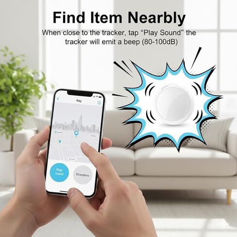 No Subscription GPS Tracker for Vehicles Work with Find My (iOS Only) Real Time Global No Monthly Fee Mini Hidden Car Tracker Device Smart Locator Tracking Tags with Magnetic Case for Pets Luggage in Saudi Arabia