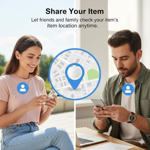 No Subscription GPS Tracker for Vehicles Work with Find My (iOS Only) Real Time Global No Monthly Fee Mini Hidden Car Tracker Device Smart Locator Tracking Tags with Magnetic Case for Pets Luggage in Saudi Arabia